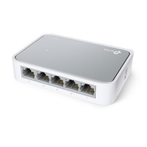 Switch TP-Link Fast Ethernet TL-SF1005D- 5 Puertos 10/100Mbps- 1Gbit/s- 1000 Entradas – No Administrable