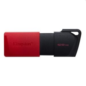 Memoria USB Kingston DataTraveler Exodia M- 128GB- USB A- Negro/Rojo