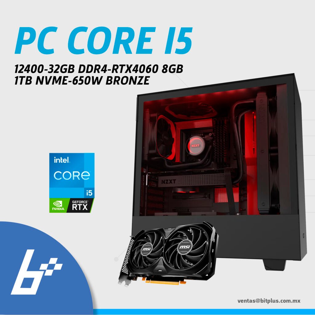 forge mini pc – rtx4060 gpu + intel i5 power |... Computadora Intel Core i5 RTX4060 - Bitplus