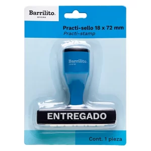 Sello Entregado Barrilito 18X72MM