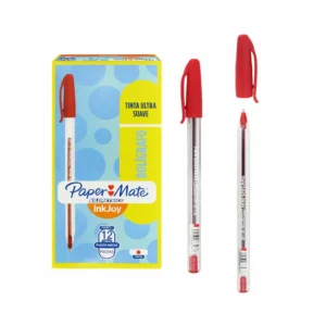 BOLÍGRAFO ROJO PAPER MATE KILOMÉTRICO PUNTA MEDIA 1.0MM