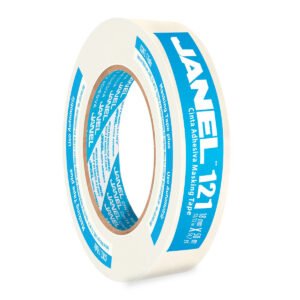Cinta Masking Tape Janel 121 / Crema / 18 mm x 50 m