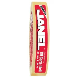 Cinta Adhesiva Transparente T119 de .24 x 65 m Janel