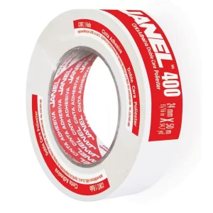 Cinta adhesiva Janel doble cara poliéster 24mm x 50m