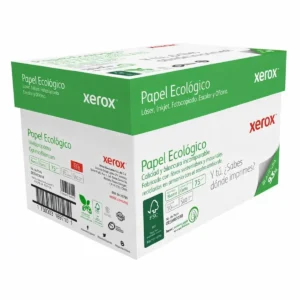 Papel Cortado Xerox Bond Ecológico Carta Verde 75gr 93% Blancura C/5000 Hojas