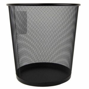 Cesto de malla Nextep redondo 20L color negro