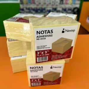 Notas adhesivas NEXTEP 3x3 pulgadas