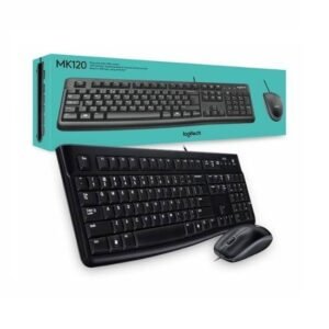 Teclado y Mouse Modelo MK120 Alambrico LOGITECH