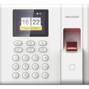 Reloj Checador Digital Huella Y Tarjeta con Batería de Respaldo Hikvision + Software / DS-K1A8503EF-B