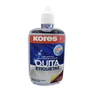 Quita Etiquetas Kores de 75 ml