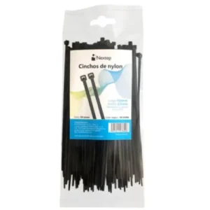 Cinchos de nylon Nextep medidas 150mm x 2.5mm color negro