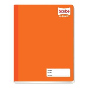 Cuaderno forma forma francesa scribe clasico cuadro grande