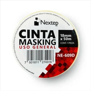 CINTA MASKING 18MM X 50MM USO GENERAL NEXTEP