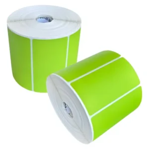 Etiqueta térmica directa colores 4X2 (102X51 MM) 1500 et