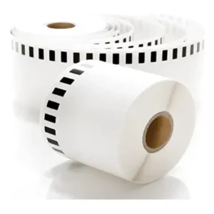 Etiqueta térmica para  brother 62MM 30 mts color blanco