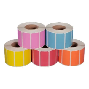 Etiqueta térmica 51X25 directa colores
