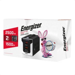 REGULADOR DE VOLTAJE ENERGIZER DE 2500VA / 1500W