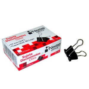 SUJETA DOCUMENTOS NEXTEP 19MM