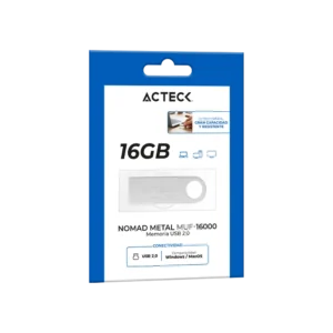 MEMORIA USB ACTECK NOMAD METAL MUF-16000 DE 16 GB