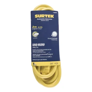 EXTENCIÓN ELECTRICA SURTEK 2 METROS.