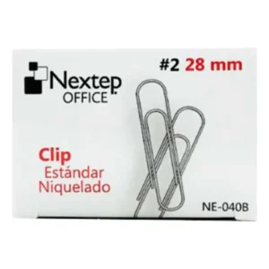 CLIP ESTANDAR NEXTEP NIQUELADO #2 100 PZ