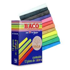 GISES DE COLORES ABACO 12PZ